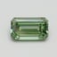 1.01 Ct. Fancy Intense Pacific Green Emerald Lab Grown Diamond