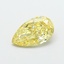 1.11 Ct. Fancy Intense  Yellow Pear Lab Grown Diamond