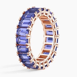 Eternity Tanzanite Cocktail Ring