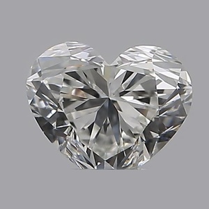 Heart diamond — real photo