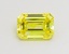 1.02 Ct. Fancy Vivid  Yellow Emerald Lab Grown Diamond