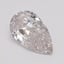 0.72 Ct. Very Light Pink Pear Diamond