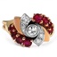 Retro Diamond Cocktail Ring