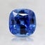 6.1mm Blue Cushion Sapphire