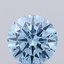 2.45 Ct. Fancy Vivid Blue Round Lab Grown Diamond