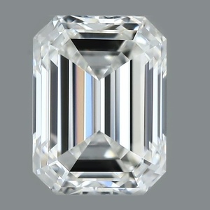 Emerald diamond — real photo