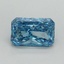 1.25 Ct. Fancy Vivid Blue Radiant Lab Grown Diamond