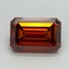 10.52 Ct. Fancy Vivid Orange Emerald Lab Grown Diamond
