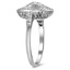 The Foyston Ring, smalltop view on a hand