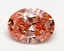 1.5 Ct. Fancy Vivid Pink Oval Lab Grown Diamond