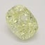 1.02 Ct. Fancy Light Yellow Cushion Diamond
