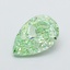 1.67 Ct. Fancy Intense  Green Pear Lab Grown Diamond