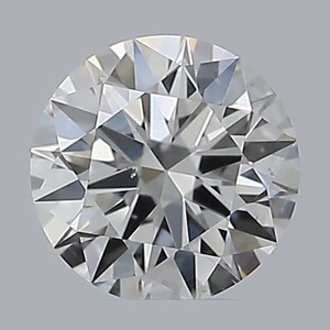 Round diamond — real photo
