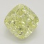 2.00 Ct. Fancy Yellow Cushion Diamond