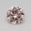 0.40 Ct. Fancy Pink Round Lab Grown Diamond