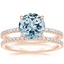 14KR Aquamarine Luxe Viviana Diamond Bridal Set (1/2 ct. tw.), smalltop view