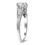 The Lustig Ring, smalltop view on a hand