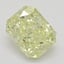0.72 Ct. Fancy Light Yellow Radiant Diamond
