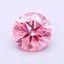 0.62 Ct. Fancy Vivid  Pink Round Lab Grown Diamond