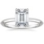 Platinum Hazel Solitaire Ring, smalltop view