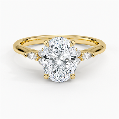 18K Yellow Gold Nadia Perfect Fit Diamond Ring