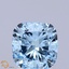 2.14 Ct. Fancy Vivid Blue Cushion Lab Grown Diamond