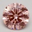 2.13 Ct. Fancy Intense Pink Round Lab Grown Diamond