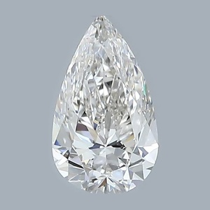 Pear diamond — real photo