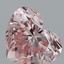 3.04 Ct. Fancy Intense Pink Heart Lab Grown Diamond