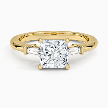 Symphony Tapered Baguette Three Stone Diamond Ring (1/5 ct. tw.)