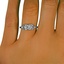 The Ginna Ring, smalltop view on a hand