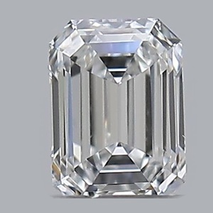 Emerald diamond — real photo