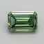 3.12 Ct. Fancy Vivid Green Emerald Lab Grown Diamond