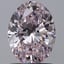 1.00 Ct. Very Light Pink Oval Diamond