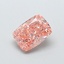 1.58 Ct. Fancy Intense  Pink Cushion Lab Grown Diamond
