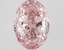 3.17 Ct. Fancy Vivid Pink Oval Lab Grown Diamond