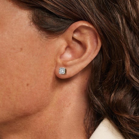 Bezel Prong Lab Diamond Stud Earrings (1 ct. tw.)