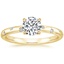 18K Yellow Gold Corinne Diamond Ring, smalltop view