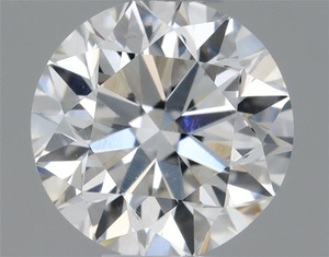 Round diamond — real photo