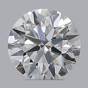 Round diamond — real photo