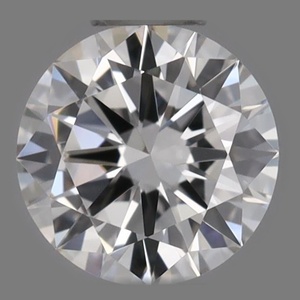 Round diamond — real photo