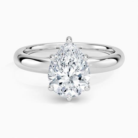 Platinum Sydney Perfect Fit Halo 3mm Diamond Ring