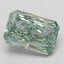 1.92 Ct. Fancy Vivid Green Radiant Lab Grown Diamond