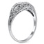 The Davin Ring, smalltop view on a hand