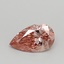 0.73 Ct. Fancy Intense Pink Pear Lab Grown Diamond