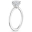 18K White Gold Petite Esme 1.5mm Ring, smallside view