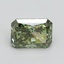 2.02 Ct. Fancy Vivid Green Radiant Lab Grown Diamond