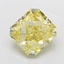 5.02 Ct. Fancy Intense  Yellow Radiant Lab Grown Diamond