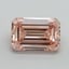 11.27 Ct. Fancy Vivid Pink Emerald Lab Grown Diamond