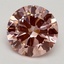 2.15 Ct. Fancy Intense Pink Round Lab Grown Diamond